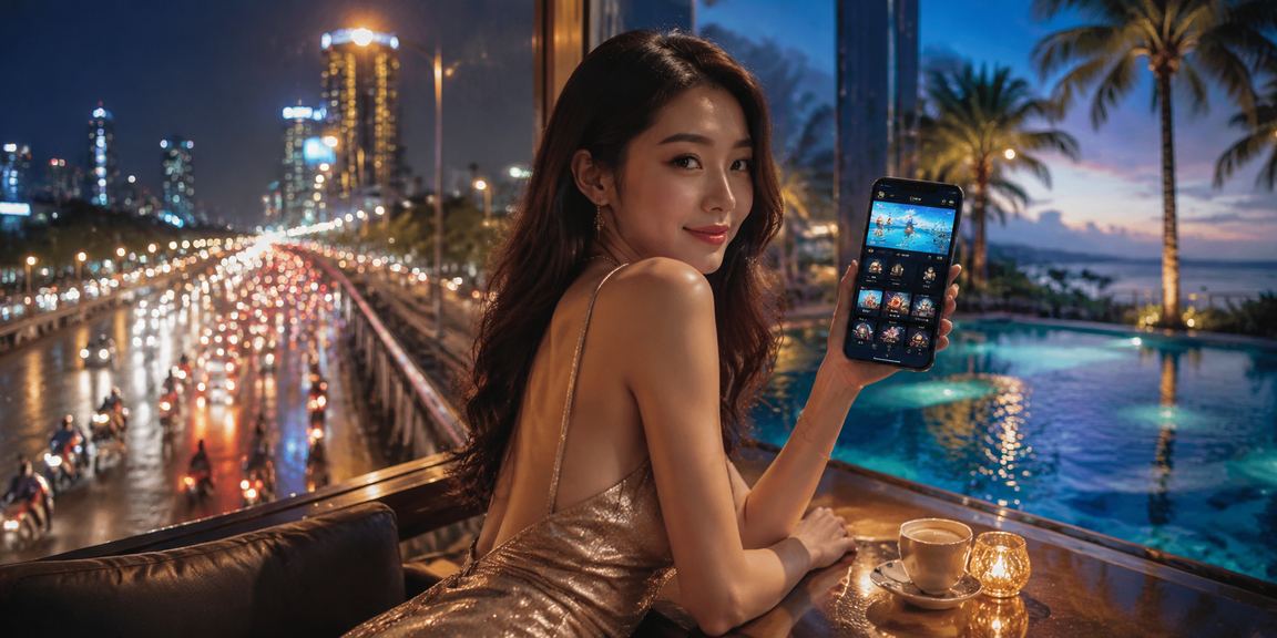 Người dùng TP.HCM trải nghiệm casino di động bg80 tại quán cà phê