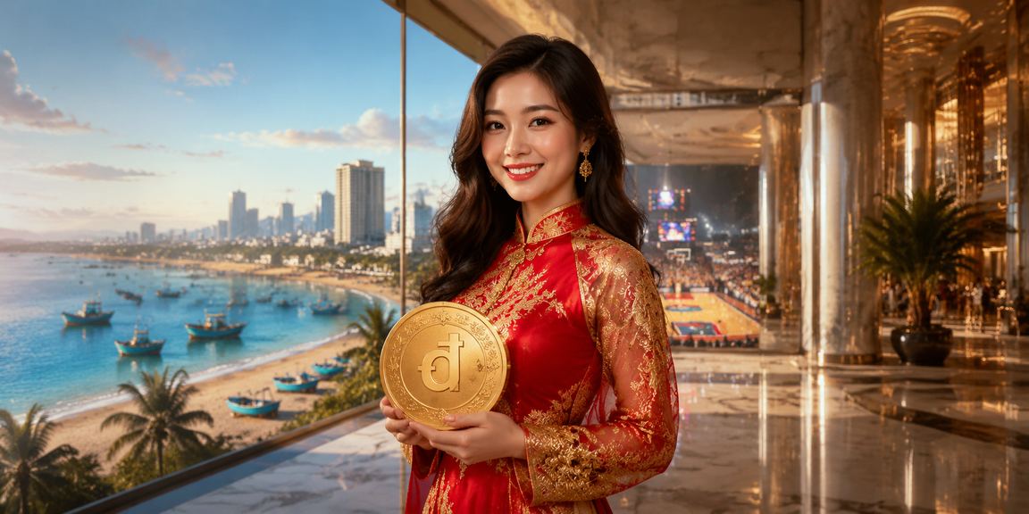 Người dùng xem kèo bóng rổ và đặt cược thể thao trên điện thoại tại bãi biển Mũi Né